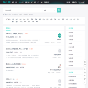 「资源整合经理招聘信息」-BOSS直聘