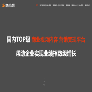 时嘉文化传媒 - 中国TOP级商业视频内容 营销变现平台