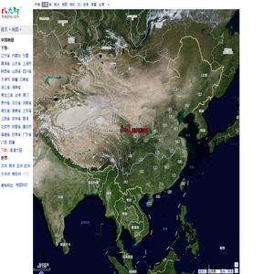 中国地图 - 卫星地图、实景全图 - 八九网