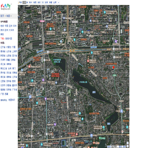 GPS地图 - GPS卫星地图 - 八九网