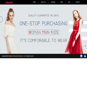 Ningbo Yinzhou Anya Fashion Co.,Ltd